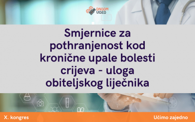 Smjernice za pothranjenost kod kronične upale bolesti crijeva – uloga obiteljskog liječnika