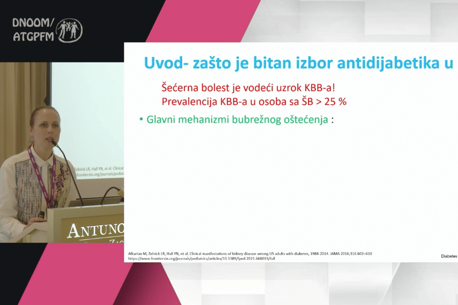 Izbor antidijabetika kod pacijenta sa bubrežnom bolesti